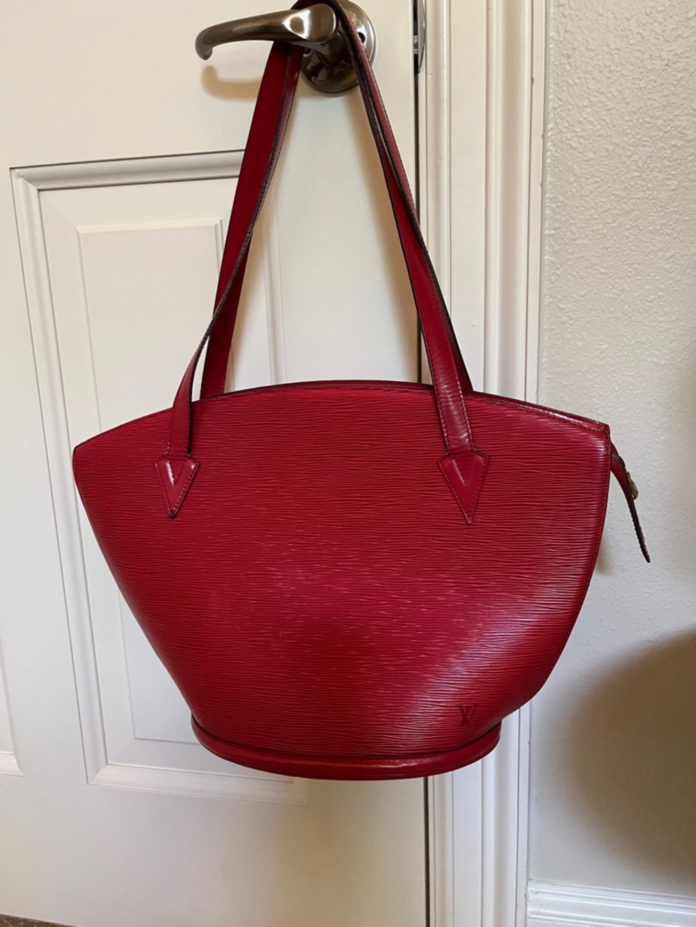 Louis Vuitton Saint Jacques tote bag GM Castilian Red Leather